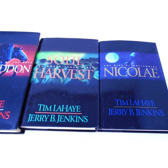 Left Behind Series Tim LaHaye & Jerry B. Jenkins 6 Hardback & 1 Softback - Picture 9 of 10